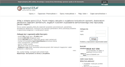 Desktop Screenshot of opony123.pl
